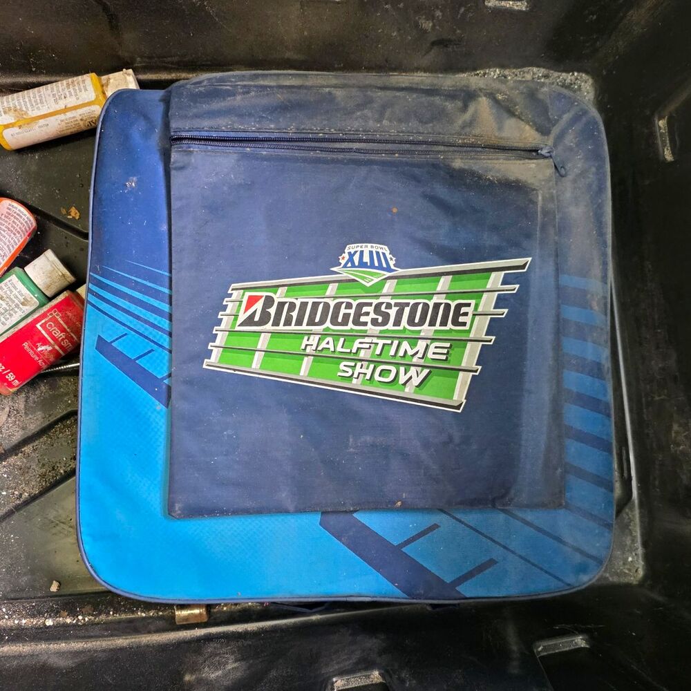 Bridgestone Super Bowl XLIII Halftime Show Tampa Bay Stadium Seat Cushion